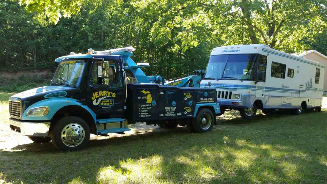 Central Michigan RV Towing